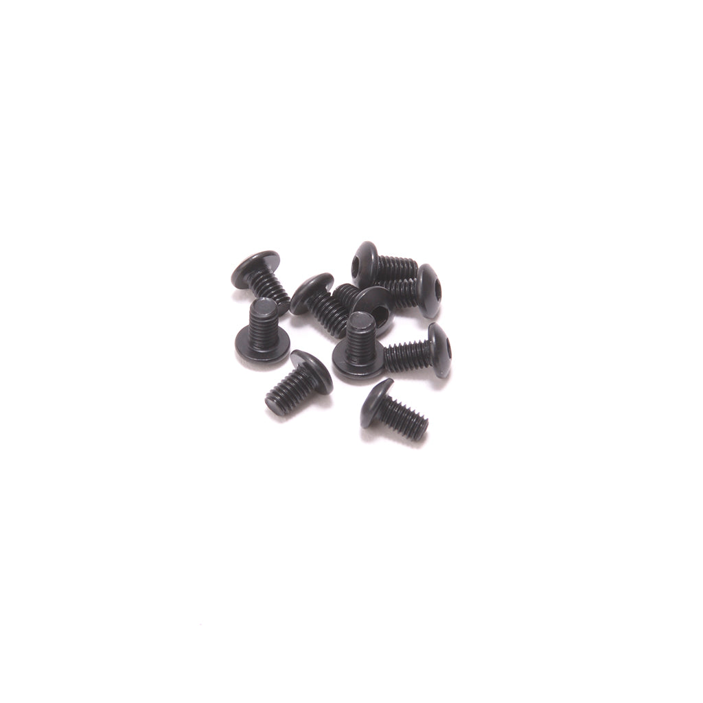 SCHUMACHER RC - (BLACK) SPEED PACK - M3 x 5mm Long Button Hd (pk10) Bolt - U8801 (spur gear bolts)