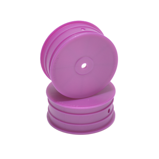 Schumacher - 1/10 4wd Buggy Wheels (12mm Hex) - Front - (2 pcs) - Purple - U9375