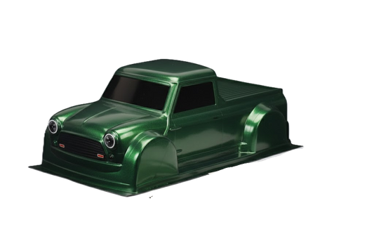 M-Chassis Mini Pickup (225mm) Body Set in Clear Lexan - For 1/10 M-Chassis MTC (W-170mm x Wheelbase-225mmmm) M03, M05, M06 M07, 3racing