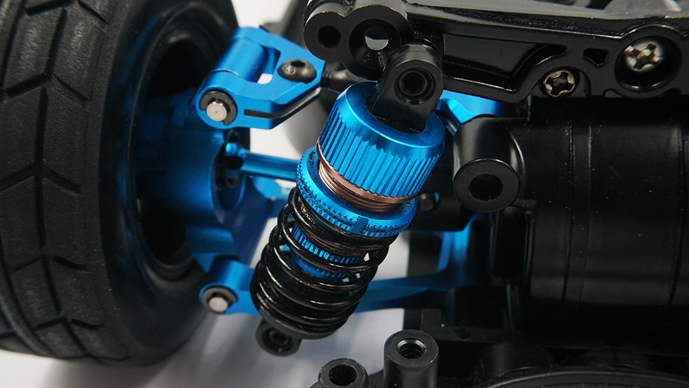 Yeah Racing - Rapid Performance Conversion Kit Blue For Tamiya TT01E - TATT-S05BU