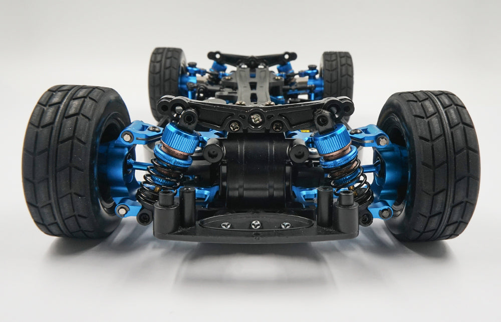 Yeah Racing - Rapid Performance Conversion Kit Blue For Tamiya TT01E - TATT-S05BU