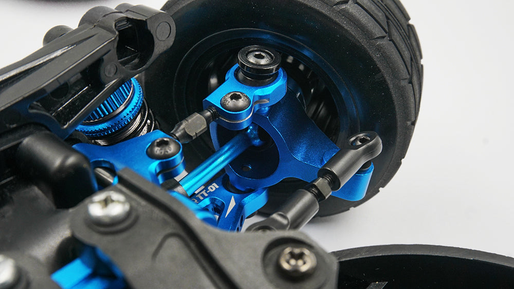Yeah Racing - Rapid Performance Conversion Kit Blue For Tamiya TT01E - TATT-S05BU