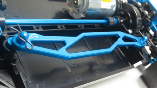 YEAH RACING - Aluminum Battery Post For Tamiya TT02 TT02B - TT02-021BU
