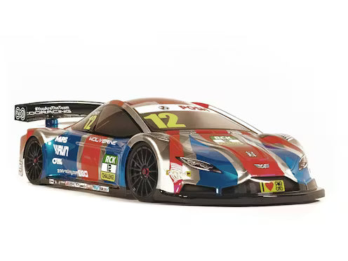 ZooRacing - Wolverine Max - 1/10 RC Touring Car Body - 0.7mm STD - ZR-0015-07 (Fits most 1/10 Cars such as a Tamiya TT01E)