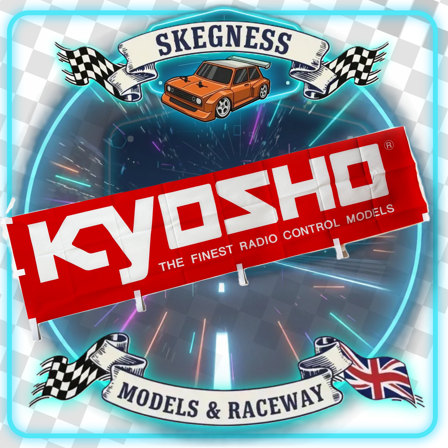 Race Team - Banner & Flags