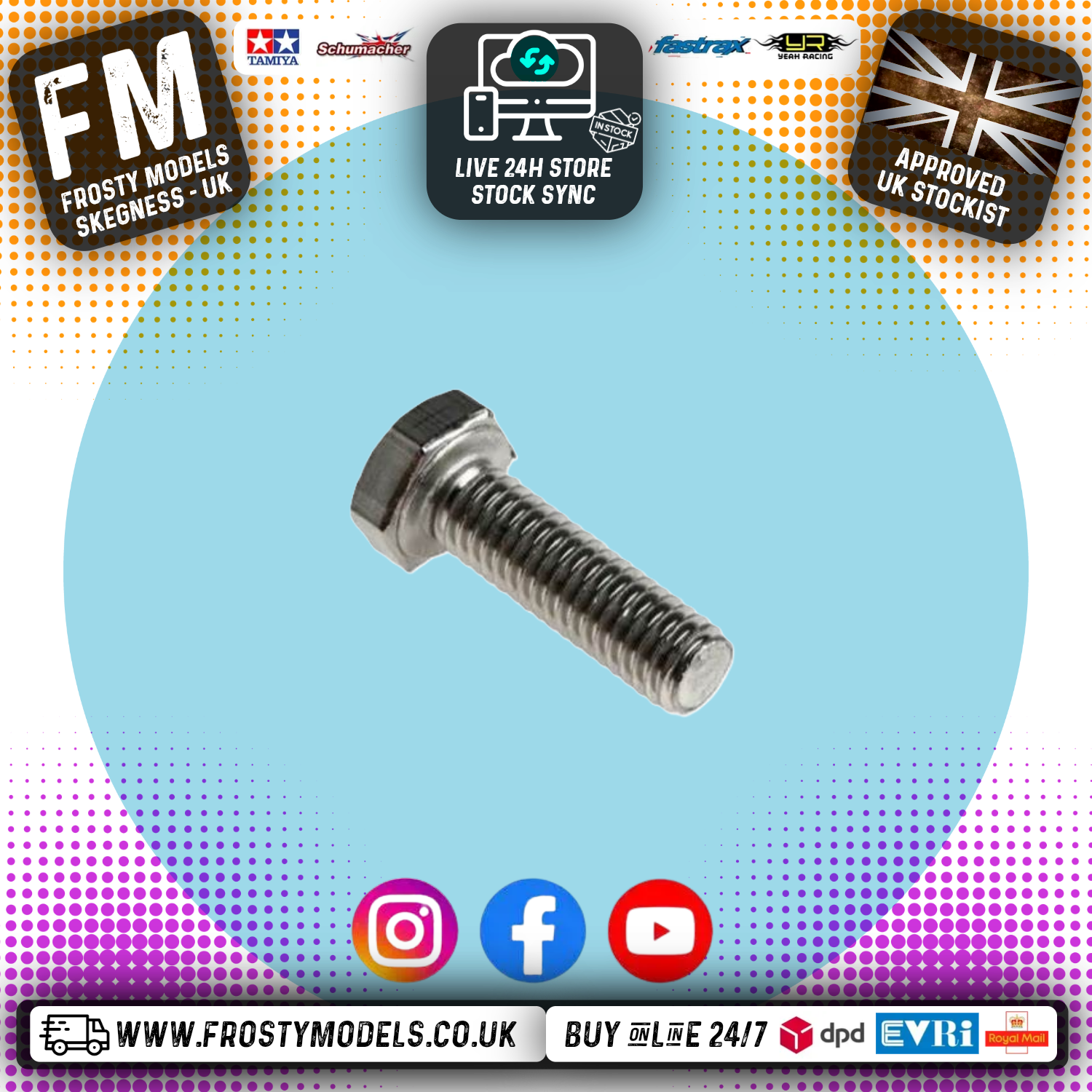 M2.5 and smaller Nuts & Bolts