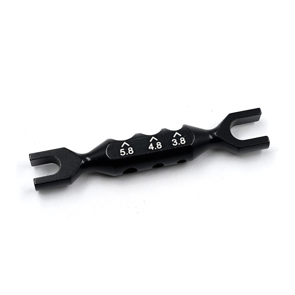 Yeah Racing - 4-In-1 Multi-Purposes Aluminum Turnbuckle Turner (BLACK) - YT-0106BK