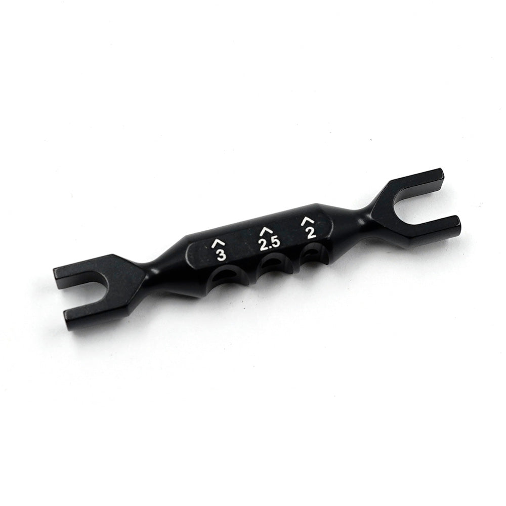 Yeah Racing - 4-In-1 Multi-Purposes Aluminum Turnbuckle Turner (BLACK) - YT-0106BK