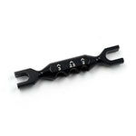 Yeah Racing - 4-In-1 Multi-Purposes Aluminum Turnbuckle Turner (BLACK) - YT-0106BK