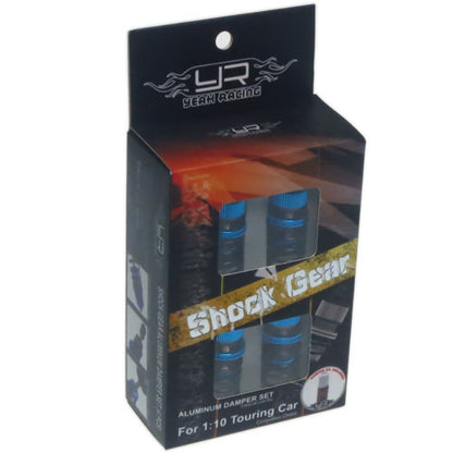 YEAH RACING - Alloy 50mm Damper Shocks Set 4pcs BLUE (DSG-0050BU) Fits TT01E Euro Truck & M-Chassis)