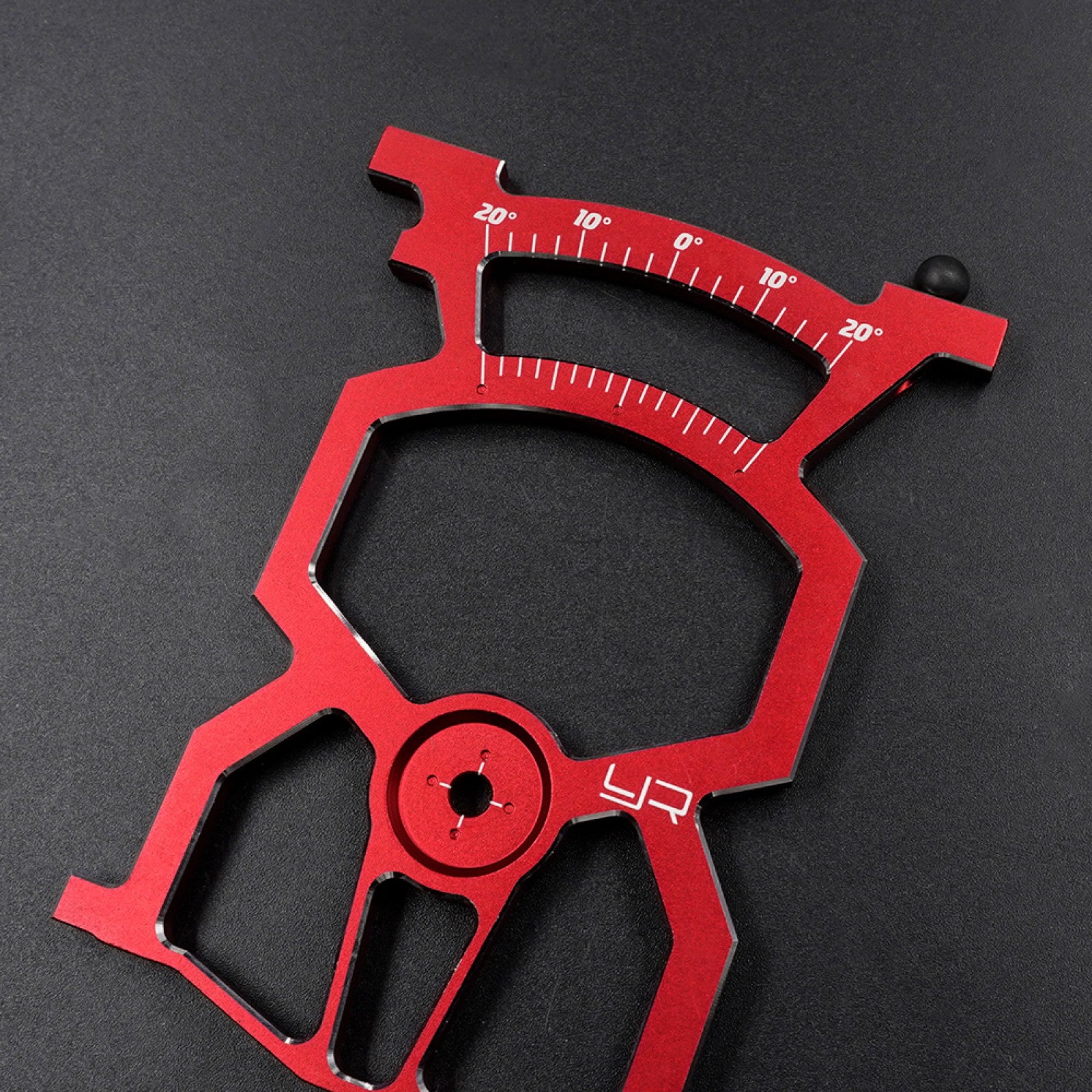 Yeah Racing - Universal Set Up System Ver.3 For 1/10 On Road Touring Cars - Red - YT-0140RD (With Free Tool Bag Case)