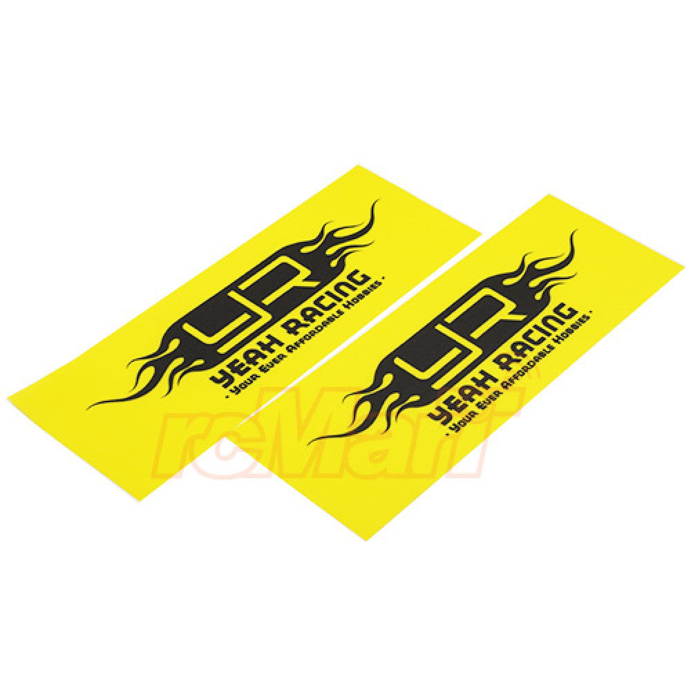 Yeah Racing - Micro Scale Track Banner - 1/10 Scale Banner 70mm x 200mm 2pcs - YA-0450