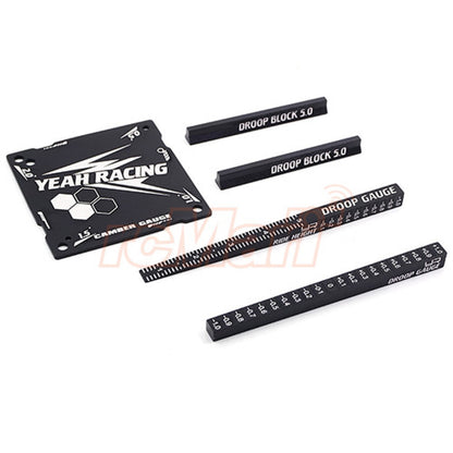 YEAH RACING - RC Aluminum Chassis Set Up Tool Kit For 1/27 1/28 Mini-Z - YT-0175