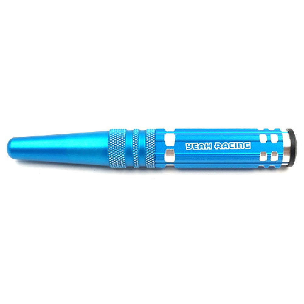 Yeah Racing - Aluminum RC Body Mounting Hole Reamer 0-14mm (Blue) - YT-0178BU