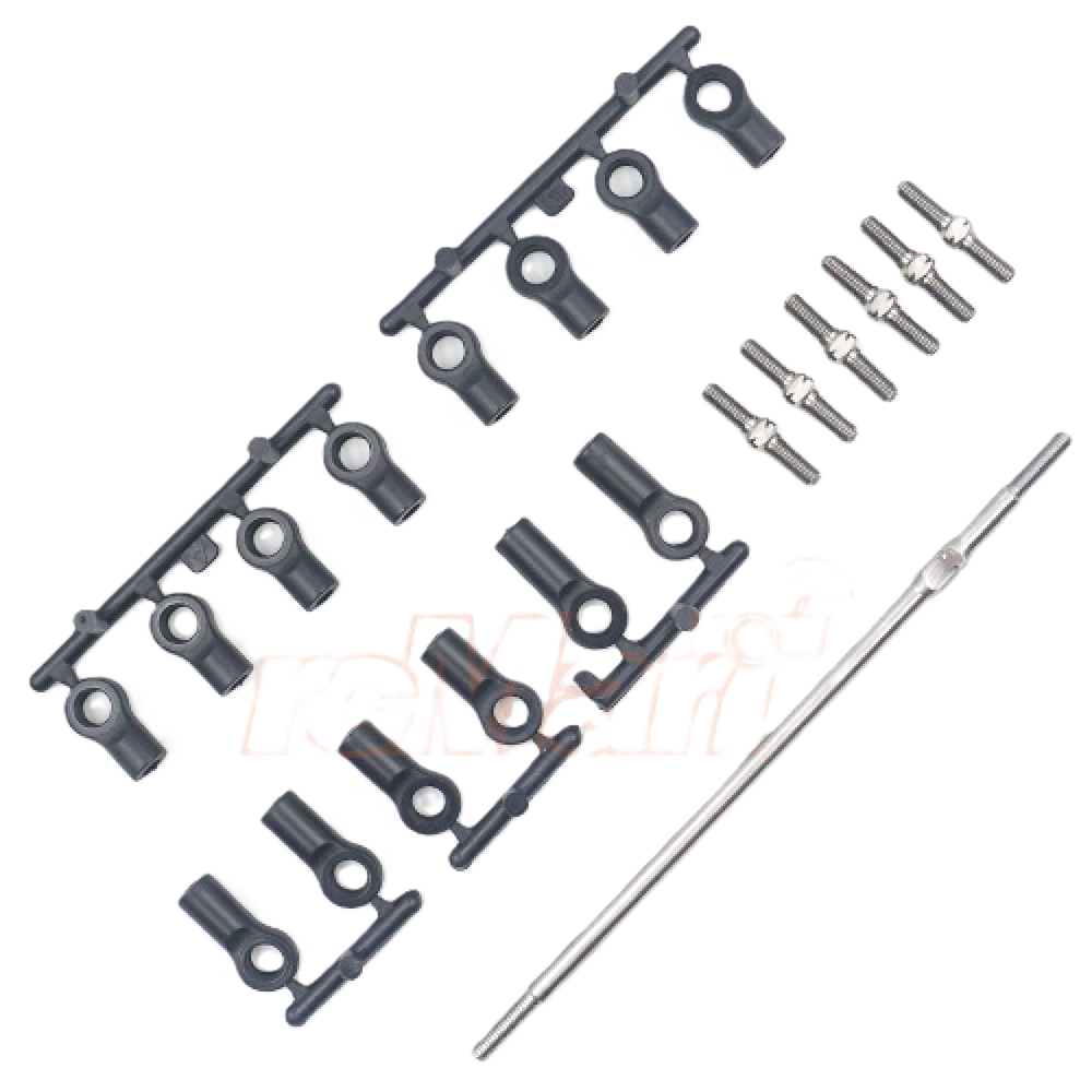 Yeah Racing - 64Grade Titanium Turnbuckle set for Tamiya M07 - TAMC-055