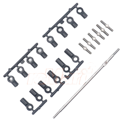 Yeah Racing - 64Grade Titanium Turnbuckle set for Tamiya M07 - TAMC-055