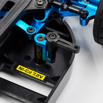 YEAH RACING - Aluminum 7075 Plastic Anti Tweak Battery Holder For Tamiya TT01 & TT02 - TATT-055BU