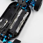 YEAH RACING - Aluminum 7075 Plastic Anti Tweak Battery Holder For Tamiya TT01 & TT02 - TATT-055BU