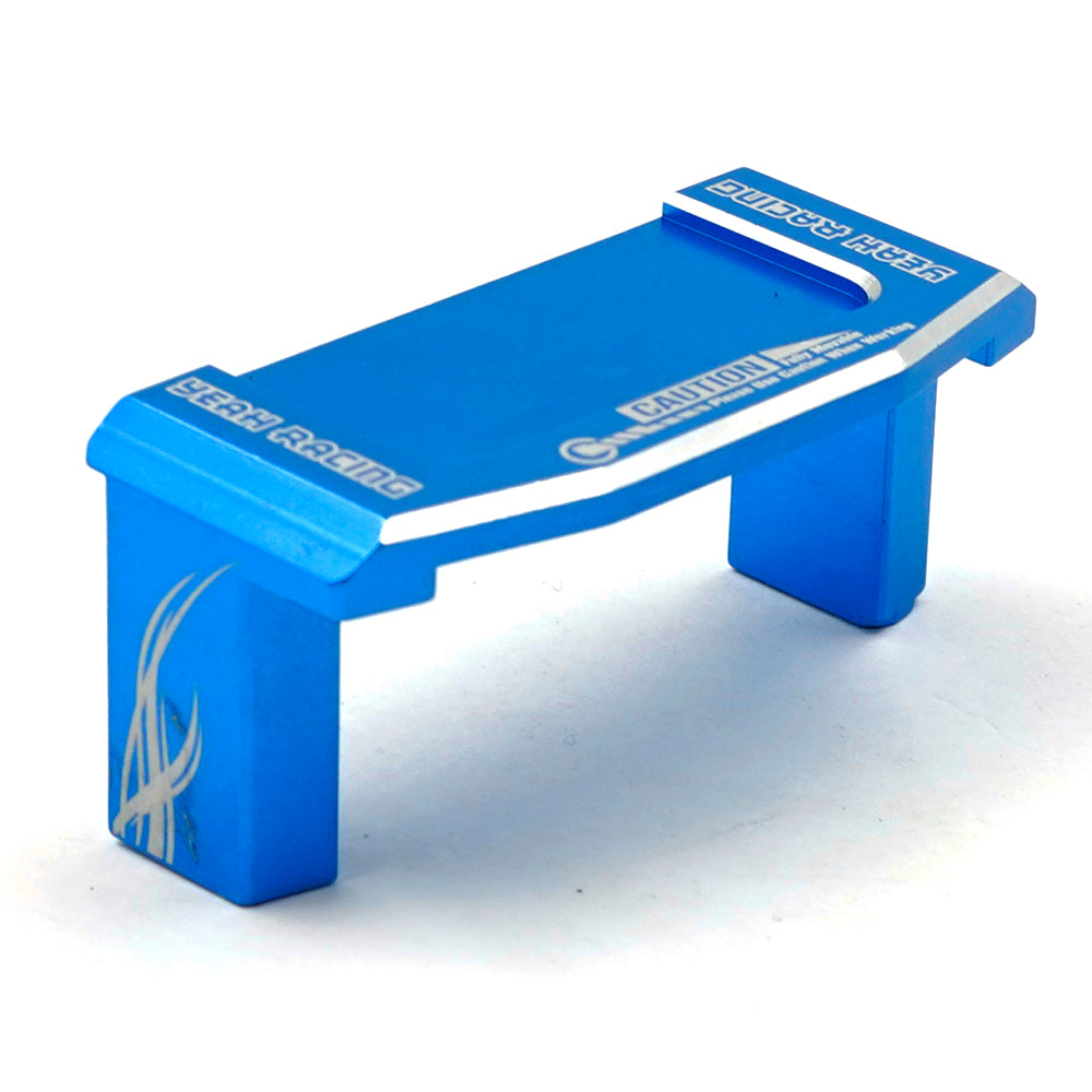 YEAH RACING - Aluminum Servo Mount For Tamiya TT02 Series (BLUE) - TATT-057BU