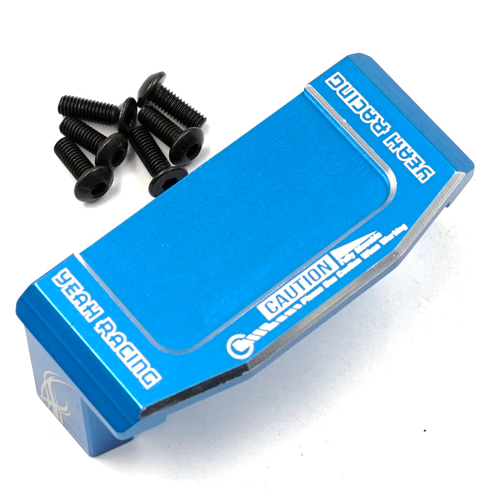 YEAH RACING - Aluminum Servo Mount For Tamiya TT02 Series (BLUE) - TATT-057BU