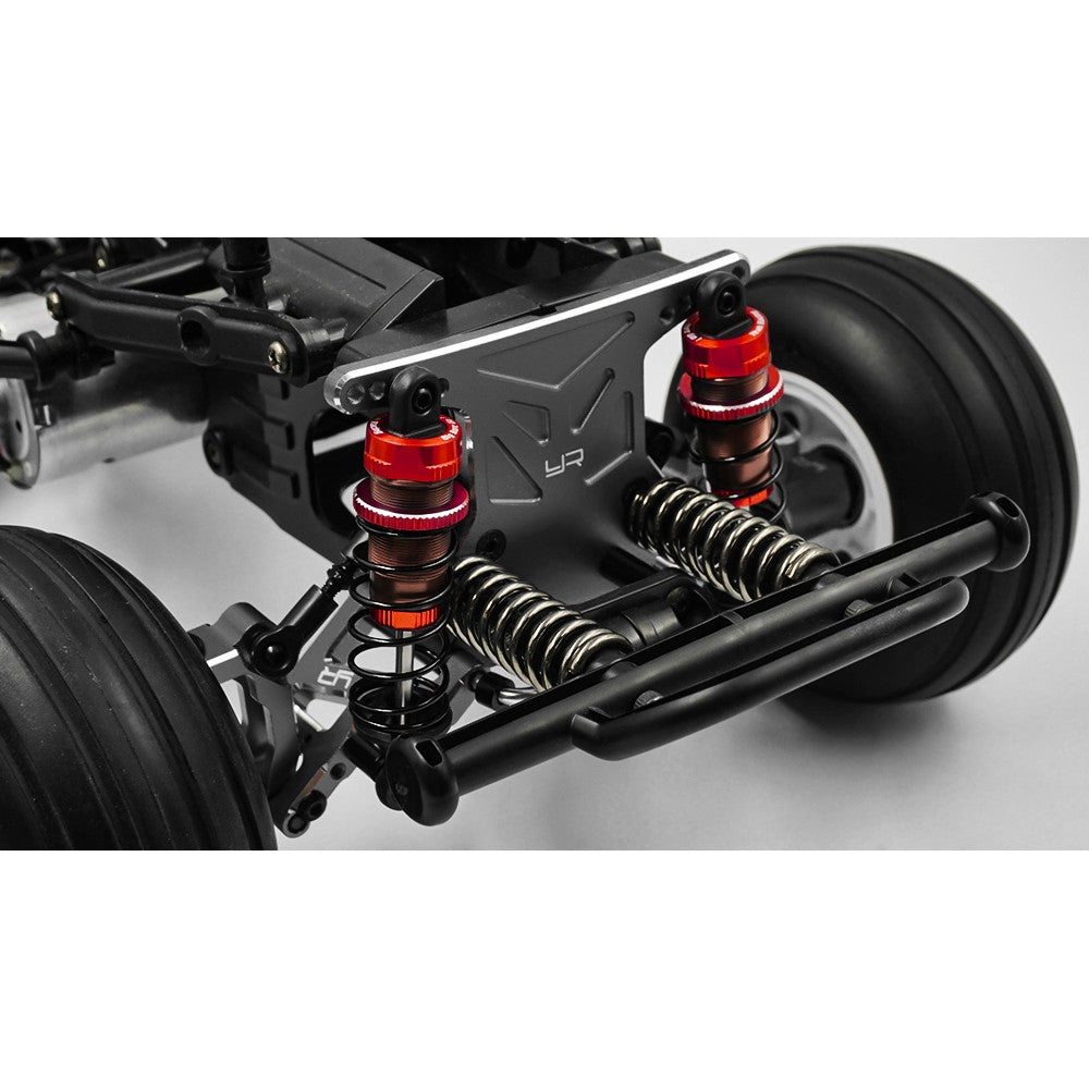 Yeah Racing - Alloy Big Bore Go 55mm Damper Set 4pcs for 1/10 RC Touring Car Red TT02 - BBG-0055RD