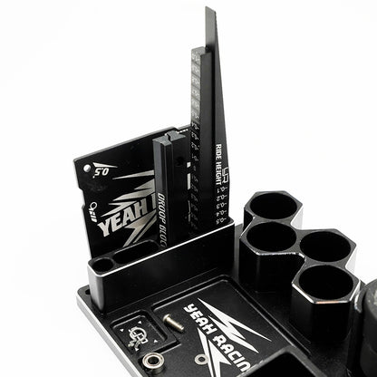 YEAH RACING - RC Aluminum Multi Function Tool Stand For Mini-Z - YT-0217BK