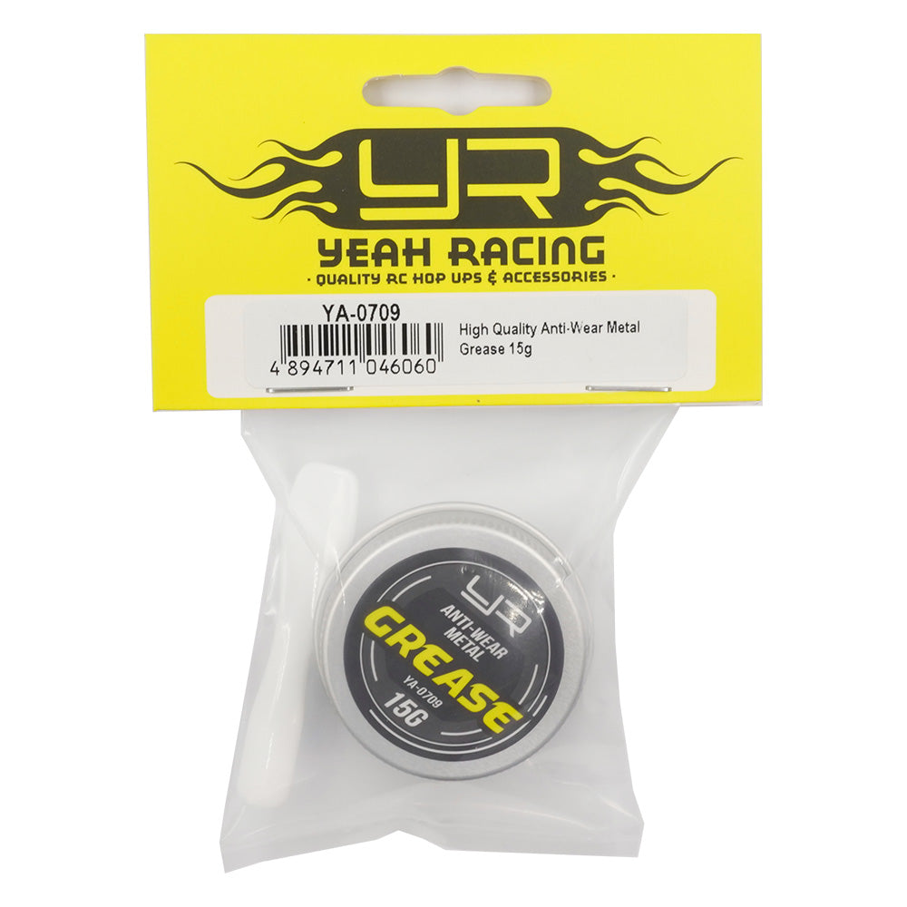 YEAH RACING - High Quality Anti-Wear Metal Grease 15g - (FOR TT01E EURO TRUCK FRONT DIFF) YA-0709