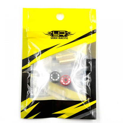 YEAH RACING - RC Heatsink 4mm Bullet Connectors (90degre Right Angle Plug) WPT-0159 (FITS UNDER EURO TRUCK BODY)