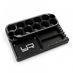 YEAH RACING - Aluminum Hex & Lock Nut Drive Wrench w/ Tool Stand Combo Set - YT-0238BK/GD