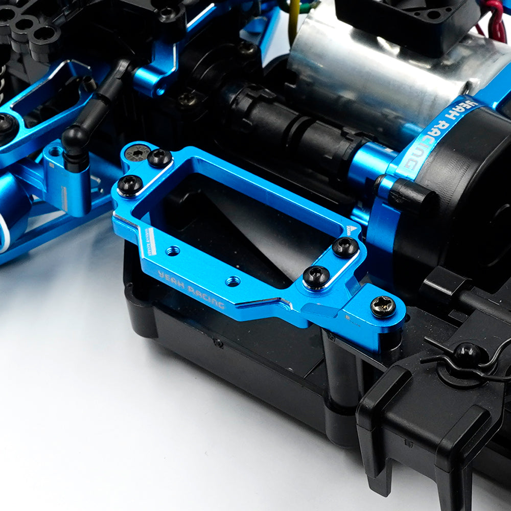 YEAH RACING - Aluminum Servo Mount For Tamiya MB-01 BT-01 - TAMB-010BU