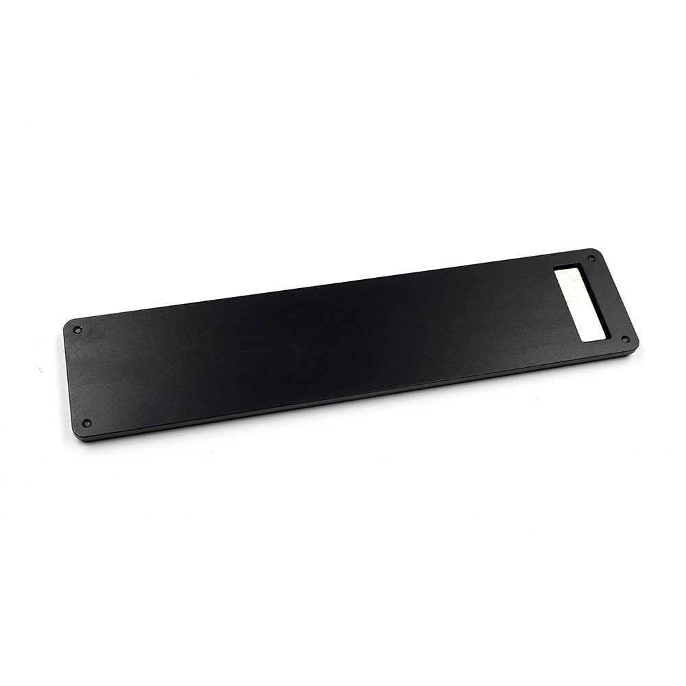 YEAH RACING - RC Aluminum & Carbon Screw Tray - L18cm x W4.2cm x H0.6cm - YT-0237BK