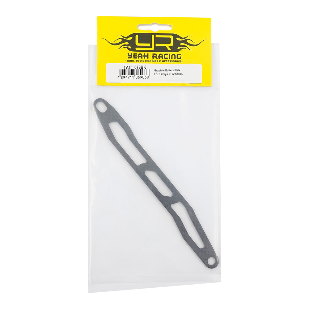 Yeah Racing - Graphite Battery Plate For Tamiya TT02 Series -  TATT-078BK
