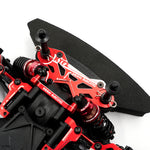 Yeah Racing - Aluminum Bumper Plate For Kyosho 1/10 Fazer Mk2 - KYFZ-011RD