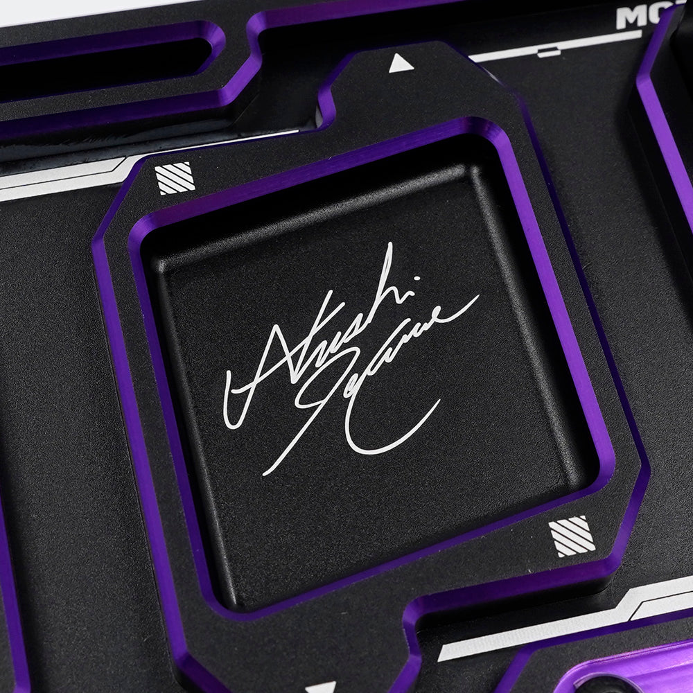 (SALE) Momentum - PRO 7075 Aluminium Setup Station Tray Limited Edition (Atsushi Hara limited edition) MMT-023