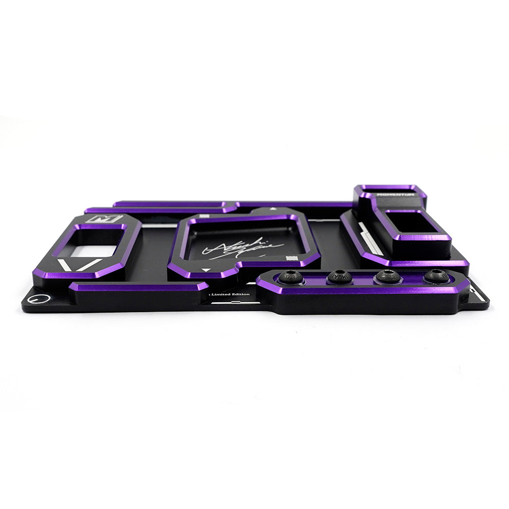 (SALE) Momentum - PRO 7075 Aluminium Setup Station Tray Limited Edition (Atsushi Hara limited edition) MMT-023