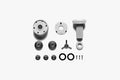 Tamiya - M Parts (M1-M11) For Dark Impact - 115365 TAMIYA SPARES