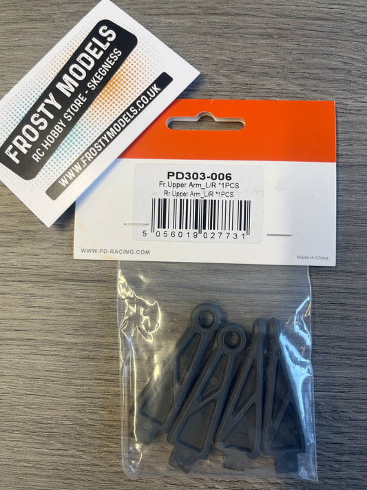 PD Racing TK16 & TR16 Spares - Front and rear upper arm set