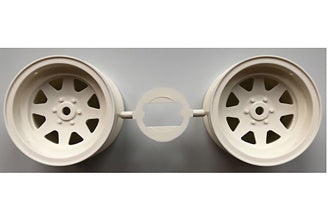 Tamiya - Rear Wheel (X2) Grasshopper II - 445095 TAMIYA SPARES