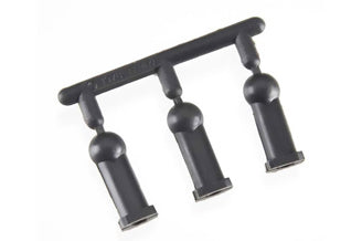 Tamiya - 4mm Adjuster (Black 3 Pcs) - 445563 TAMIYA SPARES