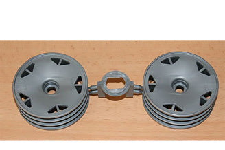 Tamiya - Rear Wheel (2Pcs) For 58511 - 448057 TAMIYA SPARES