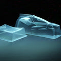 Tamiya - Body & Wing (Transparent) Avante Mk II - 555111 TAMIYA SPARES