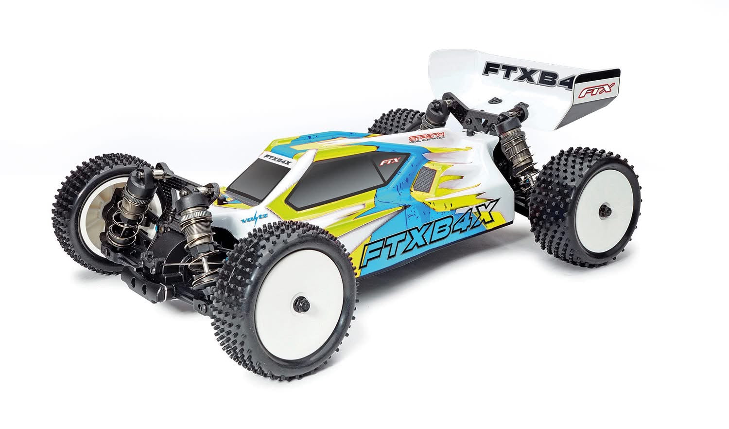 Pre-Order - FTX B4X 4WD 1/10 Buggy RTR Brushless - FTX5467YB - Yellow/Silver (Due End June 2026) (Requires battery & charger to complete)