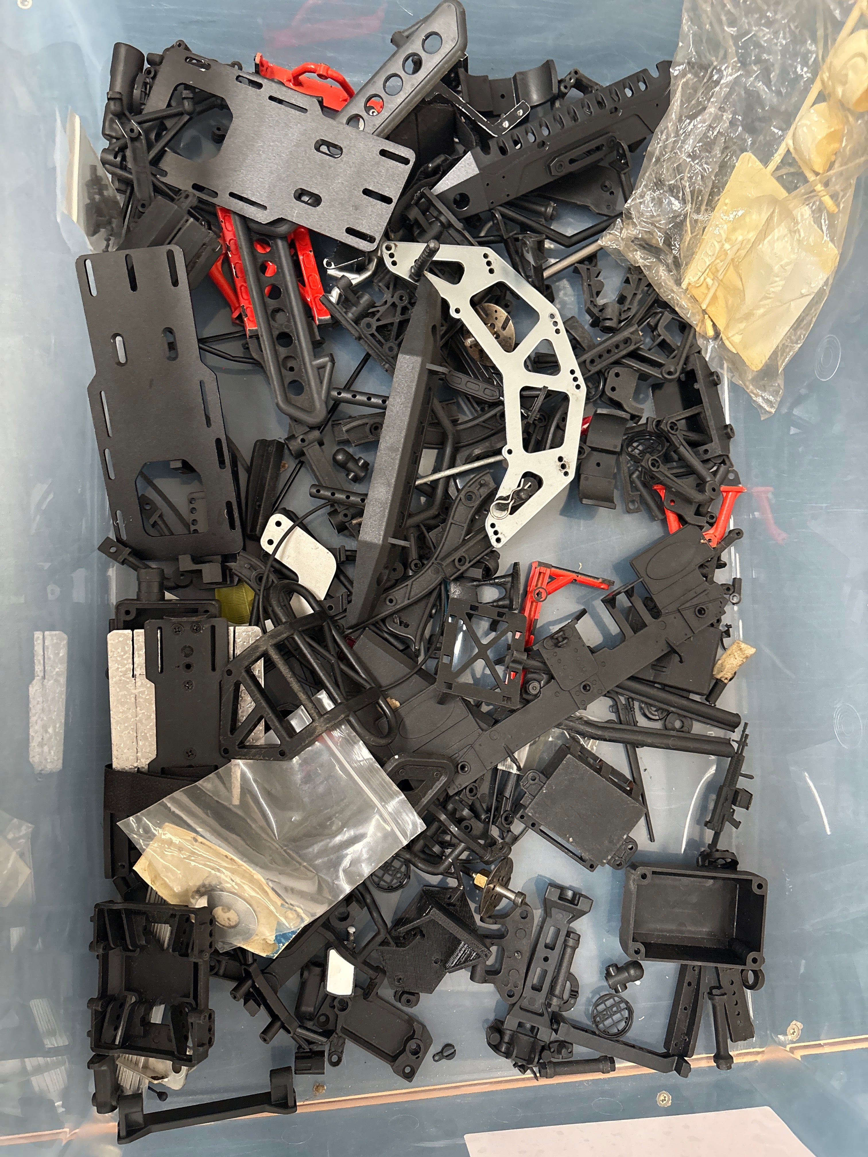 Used - Joblot of Rock Crawler RC Parts 1/10 - Bumpers, rails, trays etc
