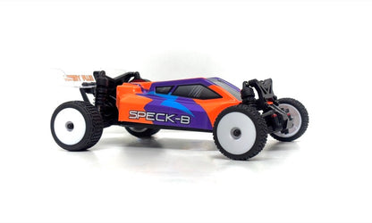 Hobby Plus - 1:24 2WD Buggy "Speck-B" RTR (Razor Orange) + Absima Case - HBP2410250-C2-Case