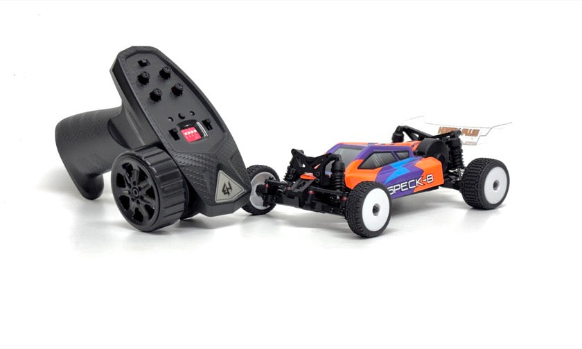 Hobby Plus - 1:24 2WD Buggy "Speck-B" RTR (Razor Orange) + Absima Case - HBP2410250-C2-Case
