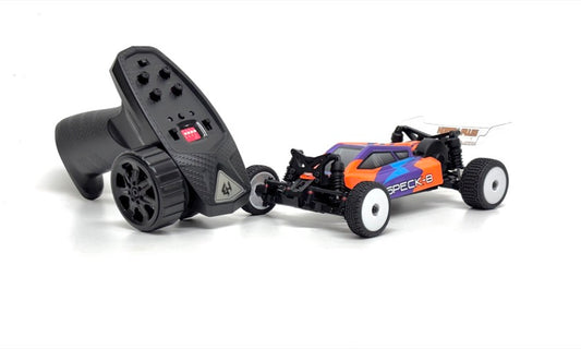Hobby Plus - 1:24 2WD Buggy "Speck-B" RTR (Razor Orange) + Absima Case - HBP2410250-C2-Case