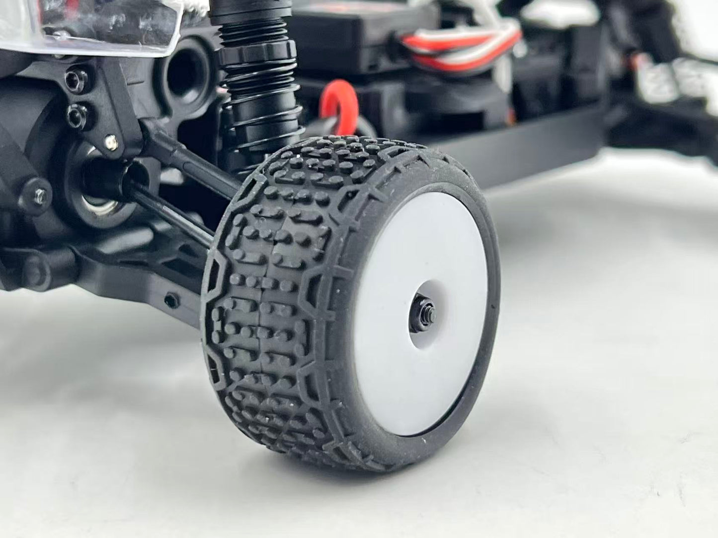 Hobby Plus - 1:24 2WD Buggy "Speck-B" RTR (Razor Orange) + Absima Case - HBP2410250-C2-Case