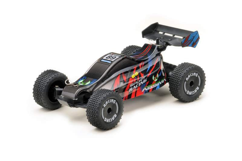 Absima - Micro 1/24 2WD Racing Buggy "X Racer" RTR with ESP - Rechargeable Lipo & USB Charger - 10010