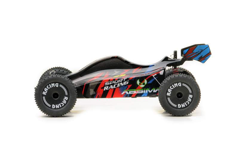 Absima - Micro 1/24 2WD Racing Buggy "X Racer" RTR with ESP - Rechargeable Lipo & USB Charger - 10010