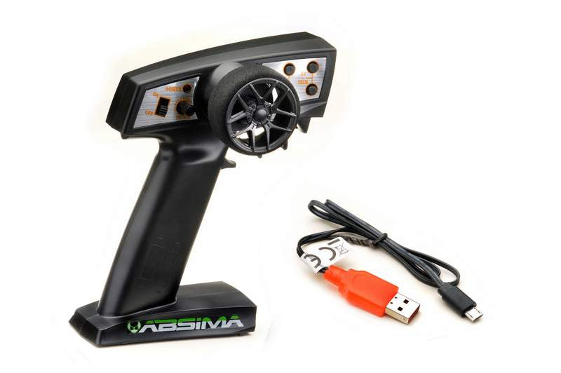 Absima - Micro 1/24 2WD Drifting ESP "X Racer" RTR with ESP - Rechargeable Lipo & USB Charger - 10011